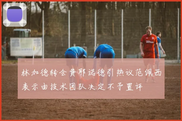 林加德转会费耶诺德引热议范佩西表示由技术团队决定不予置评